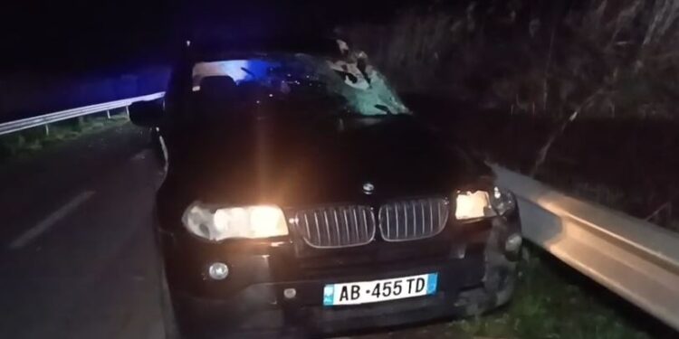 “Nuk manovrova dot!”/ Shoferi i “BMW” përplas një kalë në Lushnje, përfundon në spital gruaja e tij