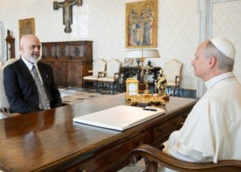 Vizita në Vatikan/ Kryeministri Rama takohet me Papa Leonin e XIV