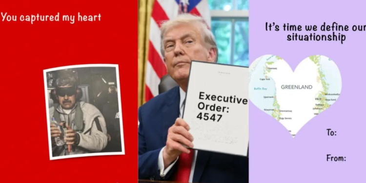 “Ti ma more zemrën”, Shtëpia e Bardhë bën bujë me kartolina politike për Shën Valentin