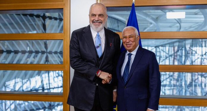 Kryeministri Rama të hënën në Bruksel, pritet takim me Antonio Costa-n