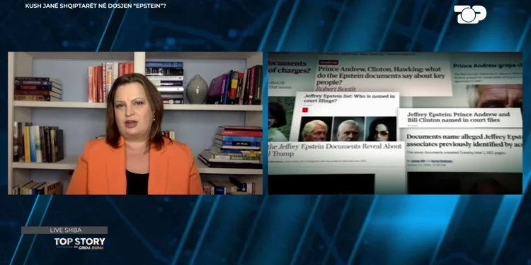 “Këtu flitet për perversitetin e elitave”, gazetarja shqiptare në SHBA, për Epstein: Të majtë e të djathtë po prisnin që…