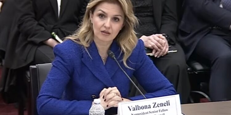 Valbona Zeneli, ekspertja e Atlantic Council dëshmon në Kongresin amerikan për ndikimin e Kinës në Europë: Të forcohet mbrojtja kibernetike!