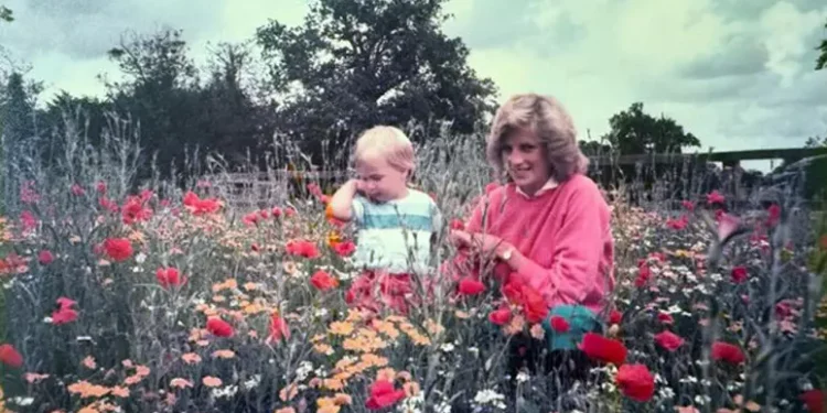 Një kujtim intim nga Highgrove, Princi William publikon një foto të rrallë të Princeshës Diana