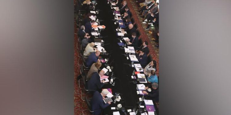 Mbledhja e Grupit të PS, kryeministri Rama: Diskutuam mes të tjerash, për ecurinë e negociatave të anëtarësimit në BE