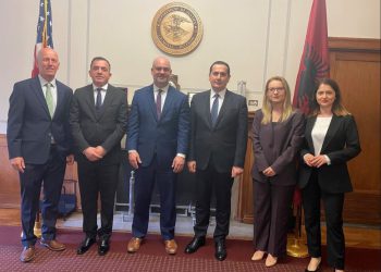 Lufta kundër krimit të organizuar dhe korrupsionit, Braho dhe dy drejtues të SPAK priten në Departamentin e Drejtësisë në SHBA