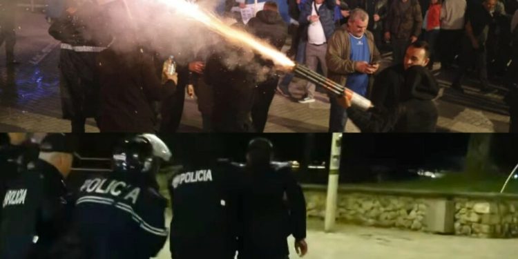 Protesta e opozitës, 11 të arrestuar dhe 22 të shoqëruar
