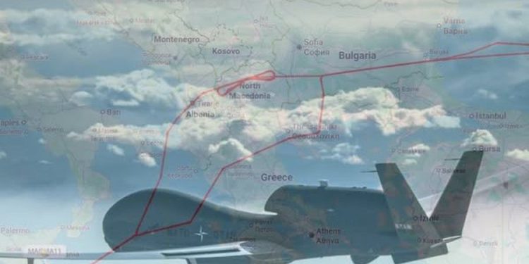 NATO aktivizon mbikëqyrjen ajrore në Ballkan, droni strategjik “Phoenix” mbi territorin shqiptar