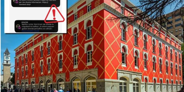 Ministria e Infrastrukturës dhe Energjisë paralajmëron qytetarët: Kujdes nga SMS-të mashtruese për “gjoba” dhe pagesa false