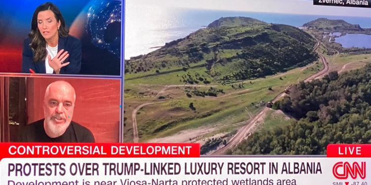 “Doni të më dëgjoni apo doni vetëm të flisni?”, Rama përplaset me gazetaren e CNN: Nuk ekziston ishulli i familjes Trump