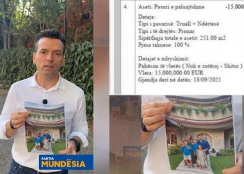 Shiti 15 mln € truall-ndërtesë vetëm 251 m2, Shehaj nuk tregon vendin e vilës së ‘artë’, prej 60.000 euro/m2