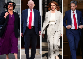 Burnham formon qeverinë e re britanike, largon aleatët e Starmerit