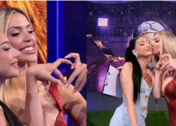 Motra e Mateos emocionon live në emision Brikenën, ja çfarë ndodhi mes kunatave