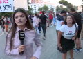 E paprecedentë, sulmohet fizikisht në protestë gazetarja e Top News