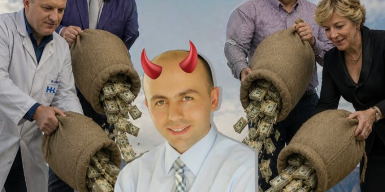 Ministri i Shëndetësisë, Klod Allajbeu, kalon nga “GoFoundMe” te tenderët e përjetshëm: Vartësit e tij gllabërojnë buxhetin e QSUT-së