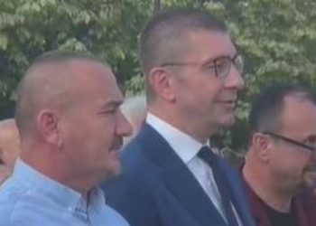 Ndodh për herë të dytë në Pustec/ Kryeministri maqedonas Mickoski vjen në Shqipëri, nuk respektohet himni shqiptar