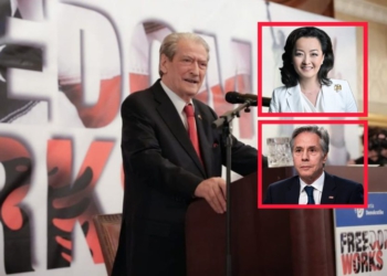 “Non-grata çështje e mbyllur”, Berisha sulmon Blinken dhe Yuri Kim nga Nju Xhersi: Kush na tregoi barin, sot është pa punë!