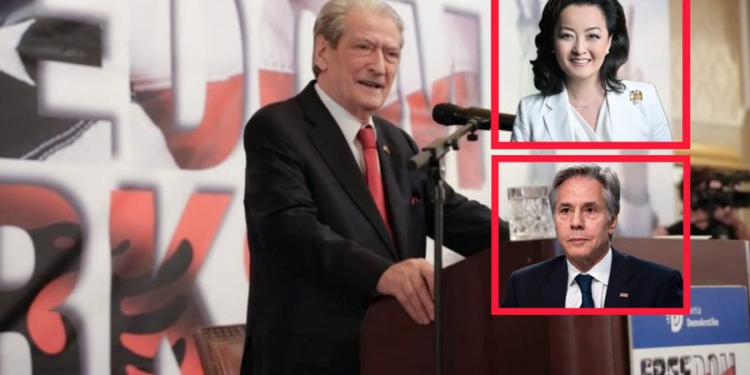 “Non-grata çështje e mbyllur”, Berisha sulmon Blinken dhe Yuri Kim nga Nju Xhersi: Kush na tregoi barin, sot është pa punë!