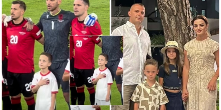 Djali i Elda Hotit në fushë me Kombëtaren, deputetja emocionon me dedikimin për bashkëshotin e ndjerë: Do të doja ta ndaja me ty