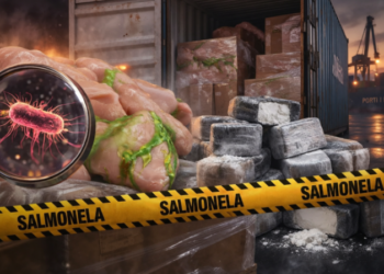 Nga salmonela te droga/ “AMG Food”, pronare e kontejnerit me mish pule ku u gjetën 41 kg kokainë!