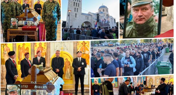 “I çonte lule nga arratia”/ Mlladiç varroset pranë së bijës, që u vetëvra me armën e tij!