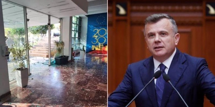 Sulmi ndaj selisë së PS-së / Balla akuzon Berishën: Largo urgjent njerëzit që çove aty! Janë të paguar nga ti dhe duart e huaja
