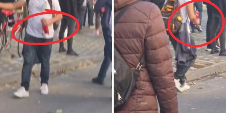 Protestuesit nxjerrin molotovët te Rruga e Durrësit, i kishin maskuar si… Molto!