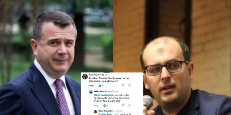 “O hale, vemje” / Ish zv.ministri i Ramës debat me fyerje të rënda me Taulant Ballën në Facebook