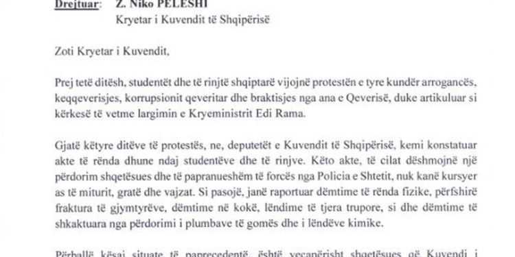“Dorëheqja e Ramës dhe dhuna ndaj të rinjve” PD
