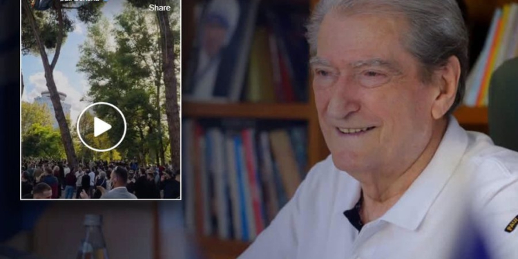 Berisha shkruan nga zyra për protestën: Padrino drejt fundit që meriton! (VIDEO)