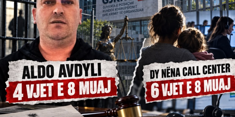 Absurditetet e GJKKO/ Aldo Avdyli për përgatitjen e vrasjes dënohet me 4.8 vite, dy nëna si operatore Call Center me 6.8 vite secila!