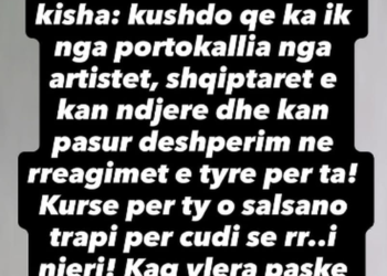 Hëngre bukën e dikujt me talent kot e më kot, Rezart Veleshnja shpërthen ndaj Salsano Rrapit: Për ty se rr*an njeri