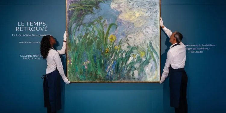 50 mln euro, “Iris” e Claude Monet bëhet vepra më e shtrenjtë e shitur në ankand në Francë