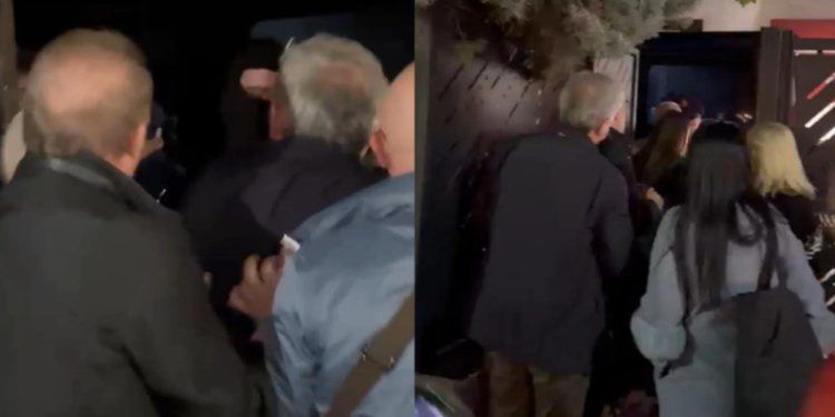 VIDEO/ “O horra…”- Deputetët e PD mësyjnë Komisariatin nr. 3, përplasen dhe sulmojnë Policinë, kërkojnë të takojnë protestuesit e arrestuar!