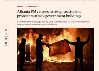 Financial Times: Protestat nuk e lëkundin Ramën, as rrugën e Shqipërisë drejt BE-së! Opozita është po aq e pabesuar nga qytetarët