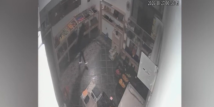 VIDEO/ Dy ‘skifterët’ bastisin dy herë brenda orës dyqanin e fruta-perimeve në Vlorë, vjedhin xhiron ditore!