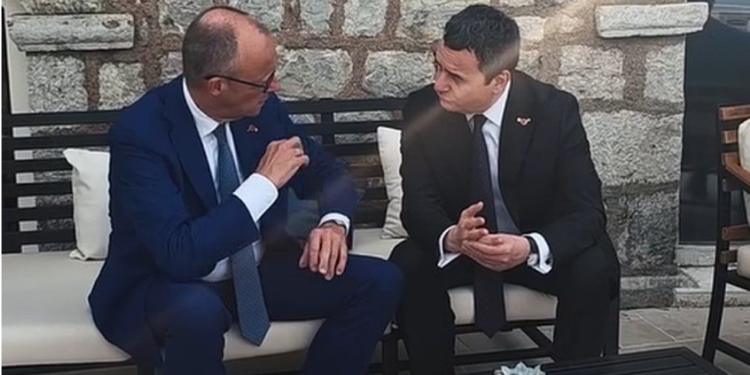 Kurti takohet me kancelarin Merz në Budva: 1,5 miliardë euro investime direkte nga Gjermania në Kosovë gjatë 5 viteve të fundit!