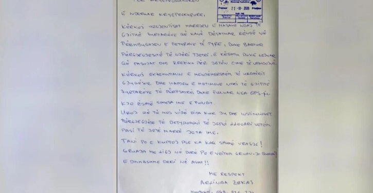 Kërkoi ndihmë nga Policia, gruaja vritet nga kunati dy orë pasi denoncoi dhunën në familje! Zbulohet letra: Kjo është shpresa ime e fundit!