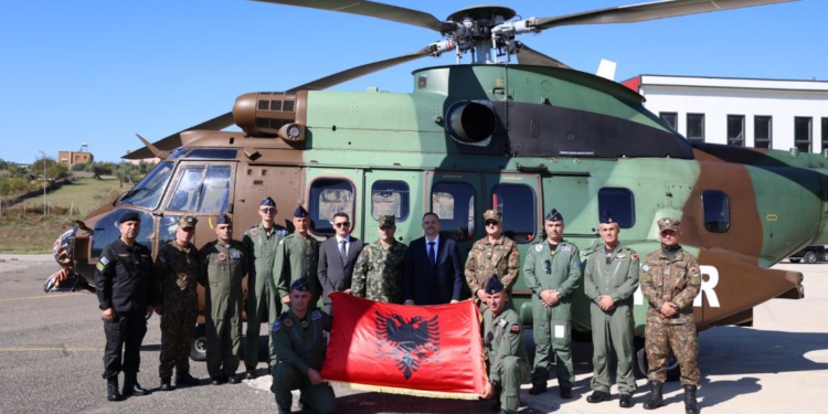 Shqipëria nis kontingjentin e parë të helikopterëve në misionin KFOR në Kosovë, Nufi: Angazhimi ynë mbetet i palëkundur