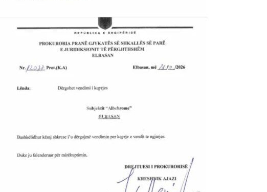 Mbetjet e rrezikshme u lanë në mjedis të hapur, Prokuroria e Elbasanit nis hetimet ndaj kompanisë ‘AlbChrome’