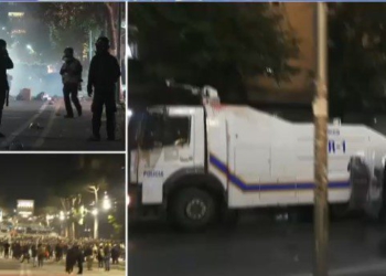 Pas ndjekjes “këmba-këmbës” Policia fut në kurth protestuesit, shoqërime masive te “Medreseja”, efektivët mbushin furgonët me të dyshuar!
