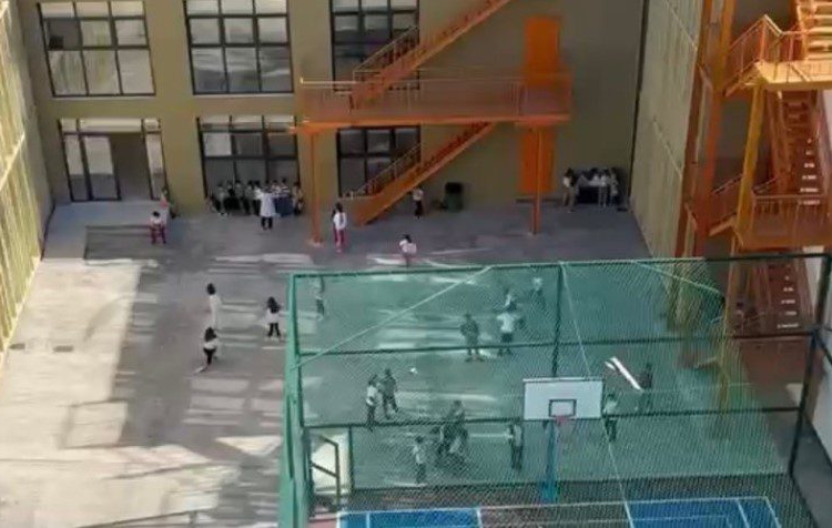 VIDEO/ Pavarësisht protestës, në Tiranë shkollat e vijojnë normalisht mësimin, nxënësit në klasa! Shikoni pamjet