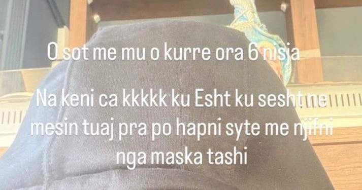 Arkimed Lushaj u bën thirrje protestuesve për dhunë, “Stresi” publikon foton i maskuar: Hapni sytë, më njihni nga maska tani, në ora…!