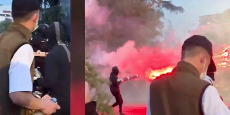 “Kamera në trupin e policëve”- Demo nxjerr pamjet e të rinjve me maska që kanë ushtruar dhunë: Fuqizim teknologjik në Policinë e Shtetit!